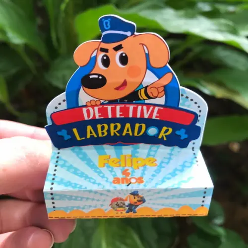 10 Porta Bis Detetive Labrador