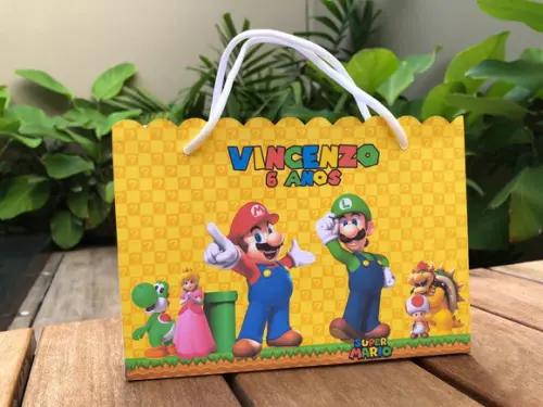 10 Sacolinhas Super Mario Bros