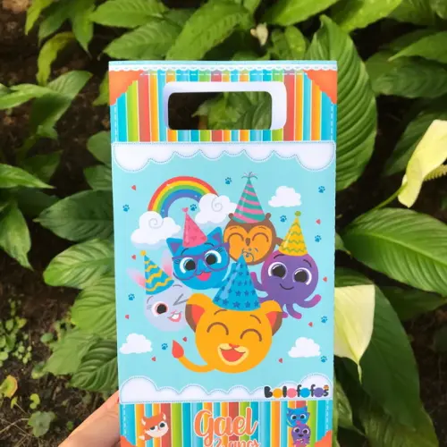 10 Sacolinhas Surpresa Bolofofo Menino