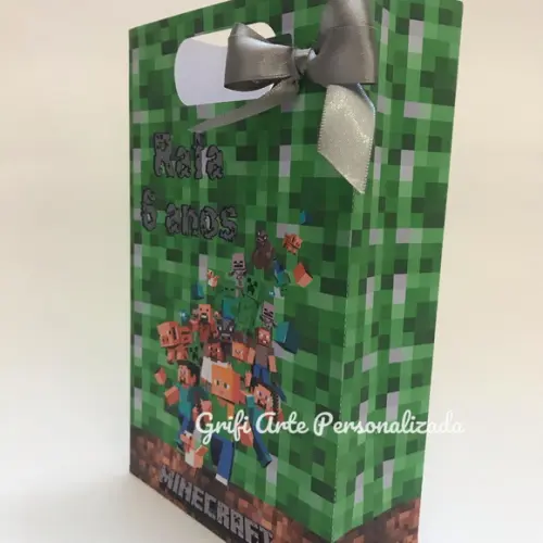10 Sacolinhas Surpresa Minecraft