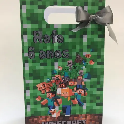 10 Sacolinhas Surpresa Minecraft