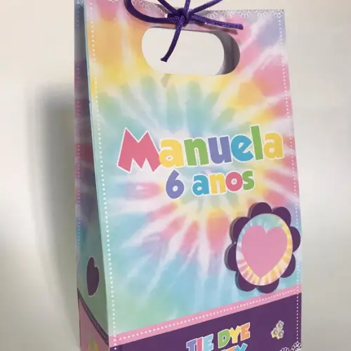 10 Sacolinhas Surpresa Tie Dye
