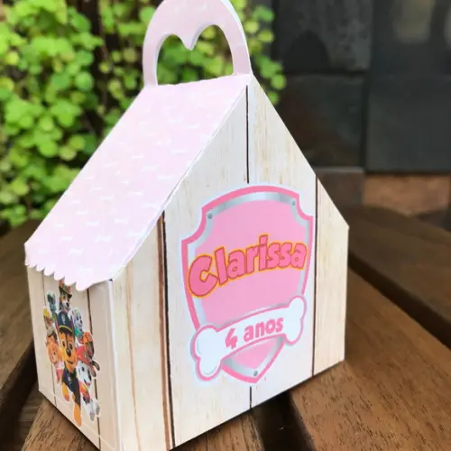 10 Unidades Casinha Patrulha Canina