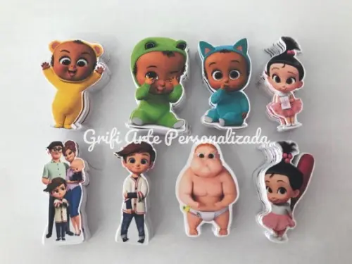 100 Apliques para Topper Poderoso Chefinho