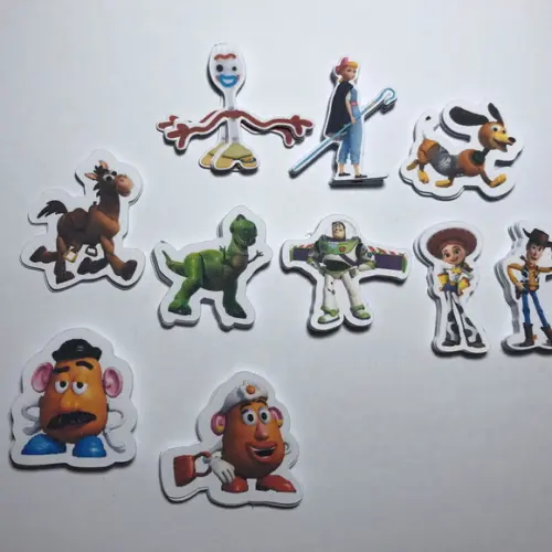 100 Apliques para Toppers Toy Story