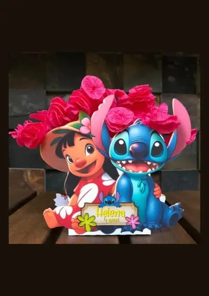 15 Centro de Mesa Lillo e Stitch