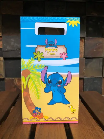 15 Sacolinhas Stitch
