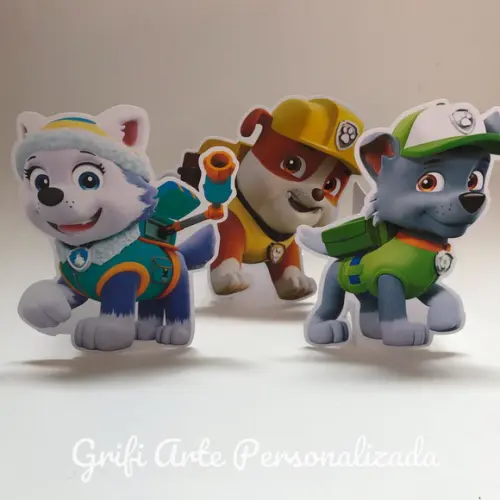 2 Display de Mesa Patrulha Canina
