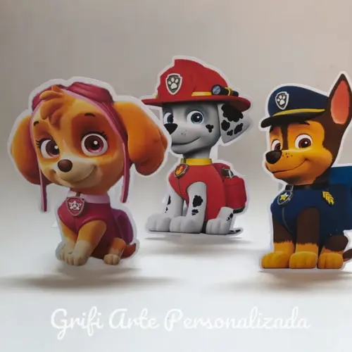 2 Display de Mesa Patrulha Canina