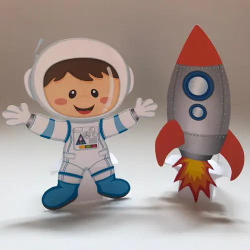 2 Unidades Display Astronauta