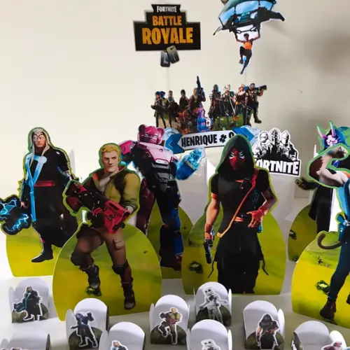 24 Unidades Forminha Fortnite