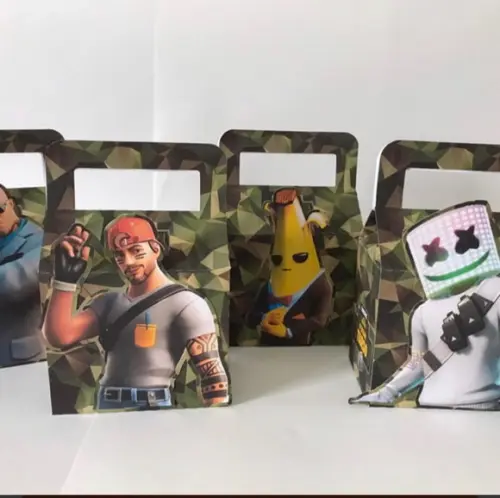 25 Caixas Lembrancinha Fortnite