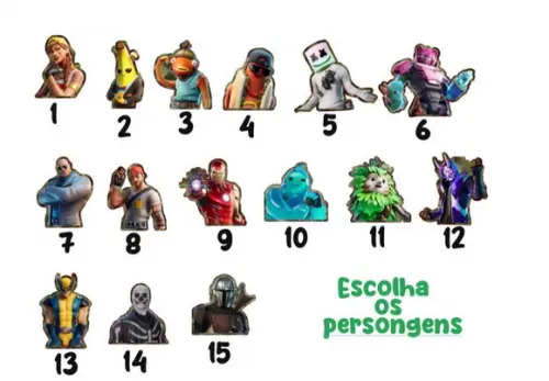 25 Caixas Lembrancinha Fortnite