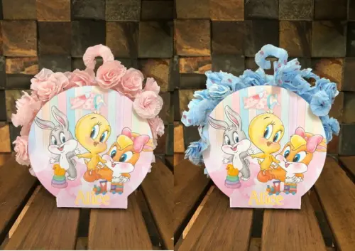 25 Centros de Mesa Looney Tunes Baby