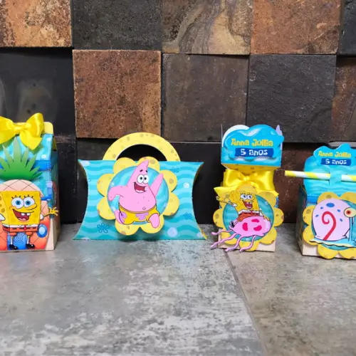Caixas Bob Esponja