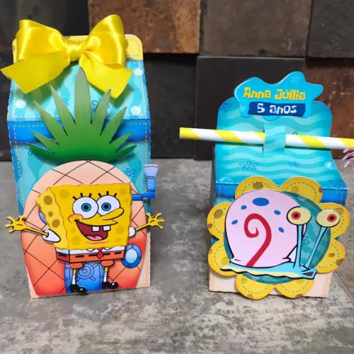 Caixas Bob Esponja