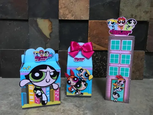 Caixas Meninas Super Poderosas 60 Itens