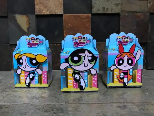 Caixas Meninas Super Poderosas 60 Itens