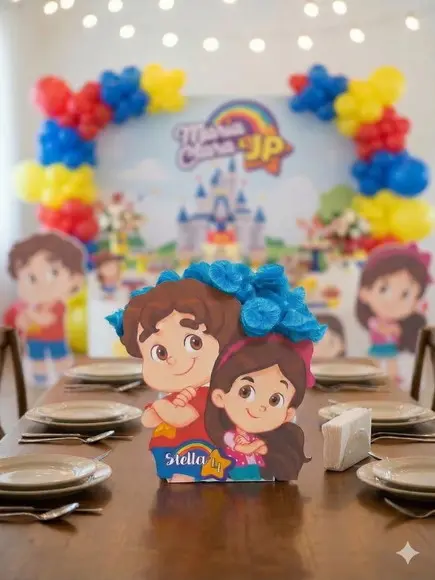 Centro de Mesa Maria Clara e Jp