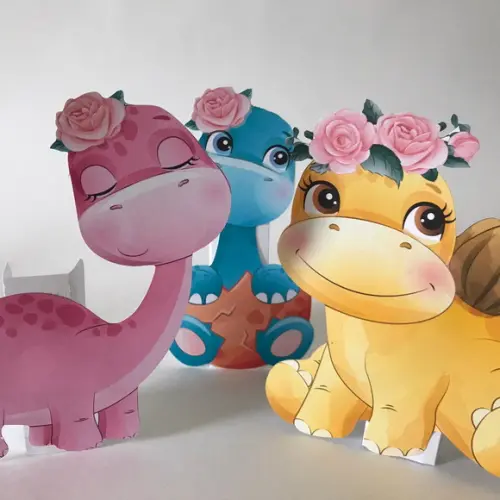 Dinossauro Rosa