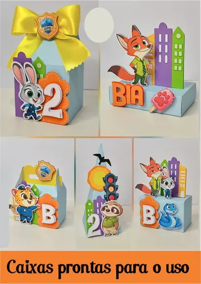 Festa Aniversario Zootopia