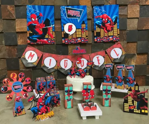 Festa de Aniversário Homem Aranha