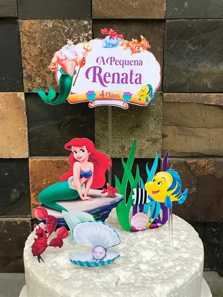 Festa de Aniversário Pequena Sereia Ariel