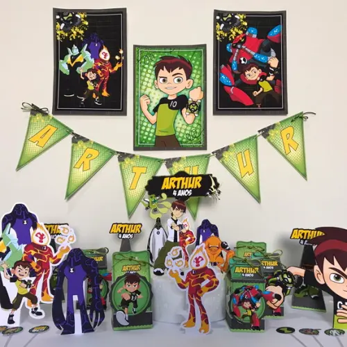 Festa em Casa Ben 10 Festa Aniversário Ben 10