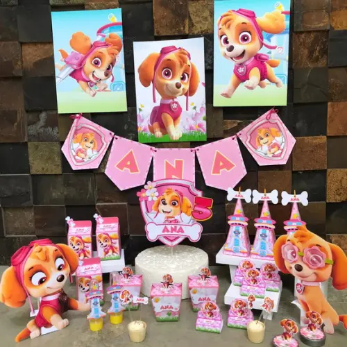 Festa em Casa, Patrulha Canina Menina