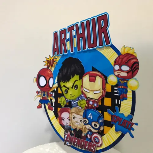 Festa em Casa Super Heróis Baby