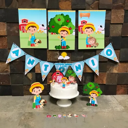 Festa na Escola Fazendinha Menino