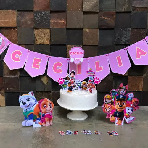 Festa na Escola Patrulha Canina Menina