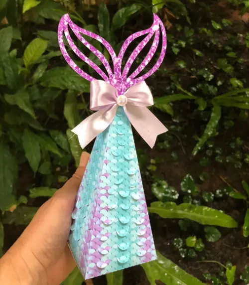 Kit Caixas Personalizado Sereia