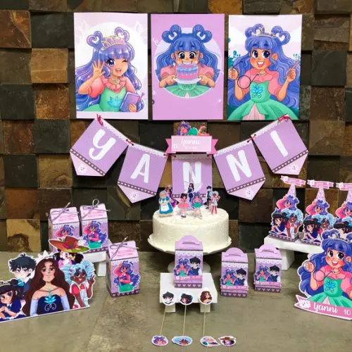 Kit Festa o Diário de Uma Princesa Desastrada