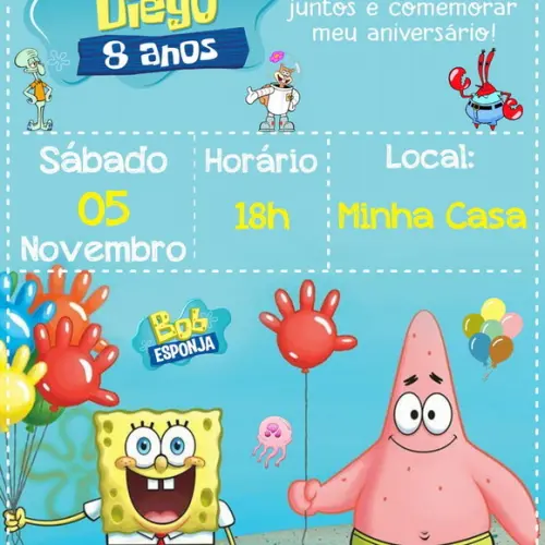 Kit Festa, Bob Esponja