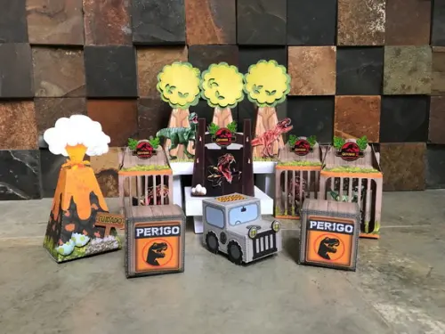 Kit Festas 48 Itens Jurrasic Park