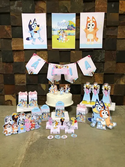 Kit Festas, Bluey Menina