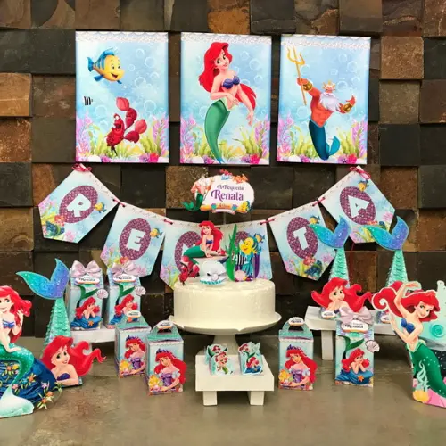Kit Festas, Pequena Sereia