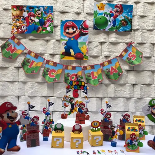 Kit Festas, Super Mario Bros