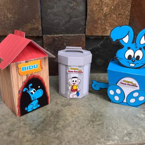Kit Personalizado Turma da Monica