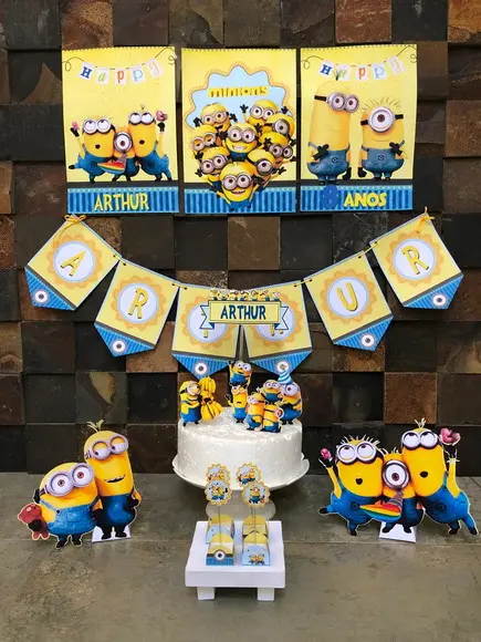 Minions Festa na Escola