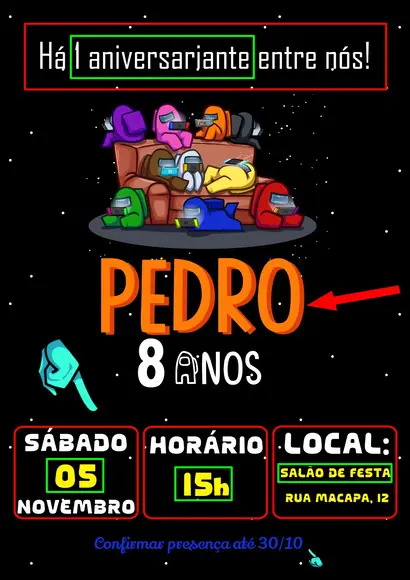 Personalizado Among Us
