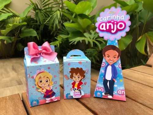 Personalizado Carinha de Anjo 25 Itens | Caixas | Lembrancin