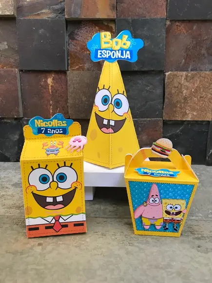 Personalizado e Display Bob Esponja
