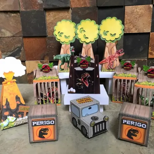 Personalizado Jurassic Park Mundo do Dinossauro