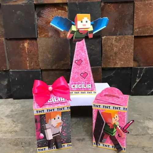 Personalizado Minecraft Menina