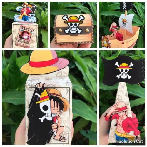 Personalizado One Piece 70 Itens