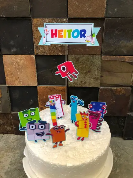 Só Um Bolinho Numberblocks 32 Itens