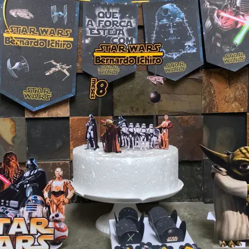 Stars Wars Festa na Escola Mesversario
