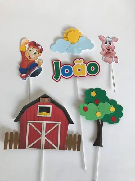 Topo de Bolo Cocoricó